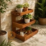 STAIR CANTILEVER KITCHEN RACK