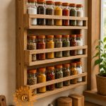 KITCHEN SPICE GUARD RACK