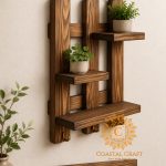 FANCE BURNT WALL SHELF