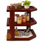 KITCHEN COUNTER CORNER RACK