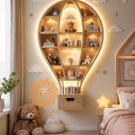 DECORATIVE BALLOON WALL CABINET