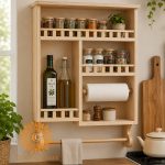 KITCHEN PARAPET SPICE SHELF