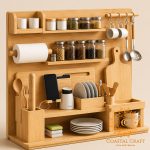 KITCHEN COUNTER ORGANISER SHELF