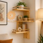 CANTILEVER CORNER SHELF