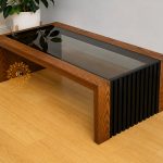 ONEWAY LOUVER CENTER TABLE
